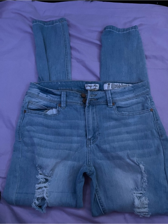 dELiA*s Denim - dELiA*s Light Blue Distressed Skinny Jeans